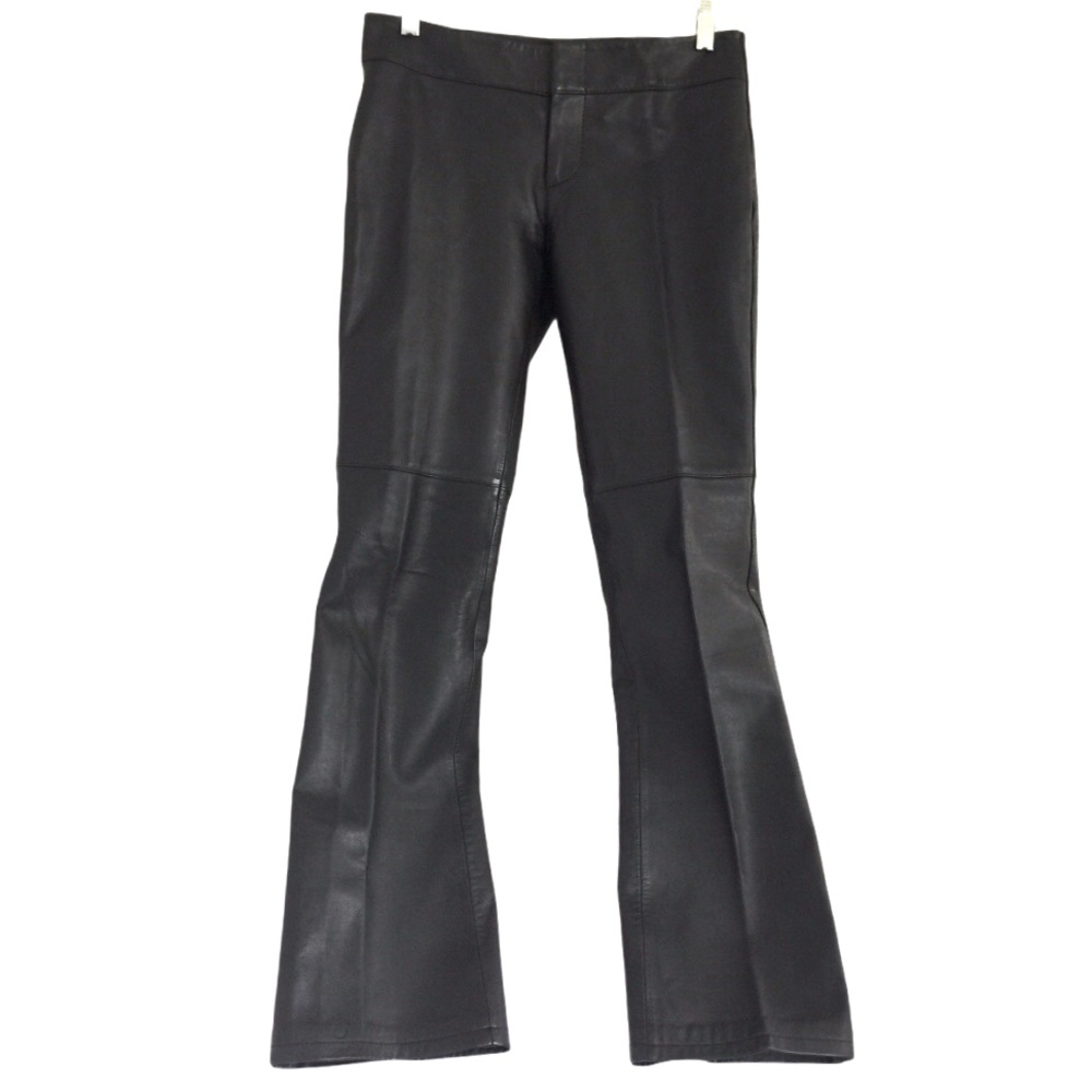Old Navy Black Leather Pants